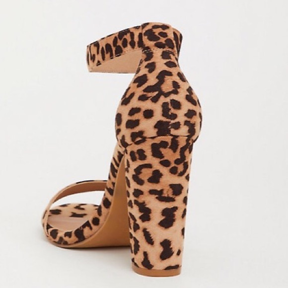 Torrid wide width Leopard sandals - Picture 4 of 5